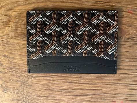 how much is a goyard card case|goyard card holder price 2024.